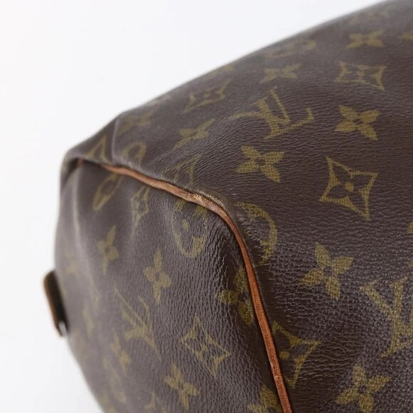 LOUIS VUITTON Monogram Speedy 30 Hand Bag M41526 LV Auth 145914 - Picture 5 of 16